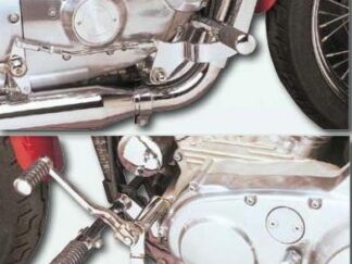 Chrome O Ring style Forward Controls Harley-Davidson XL 86-90