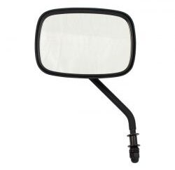 Black short stem Mirrors for most Harley-Davidson Models NS